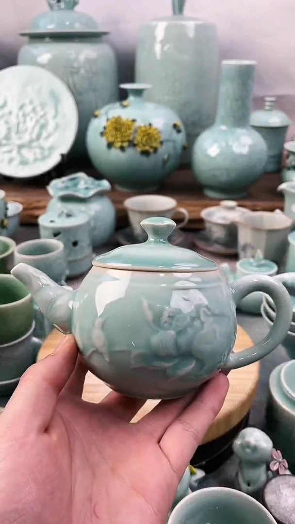 【闪购商品】特价 微瑕 慧仙青瓷
