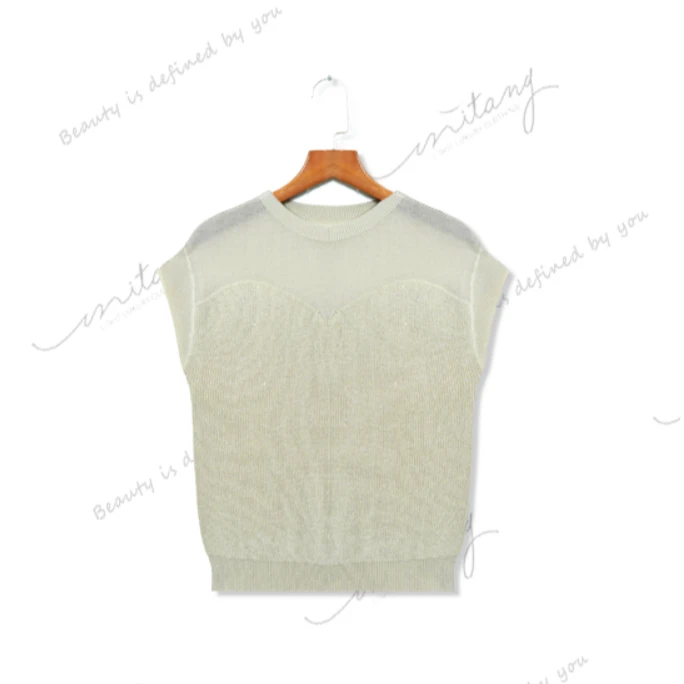 李心儿【风亭】原创设计·高定品质  打底上衣21645