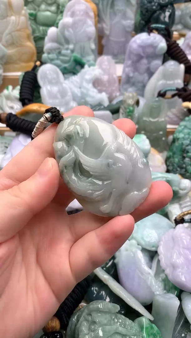 吊坠(不含链)未镶嵌翡翠1