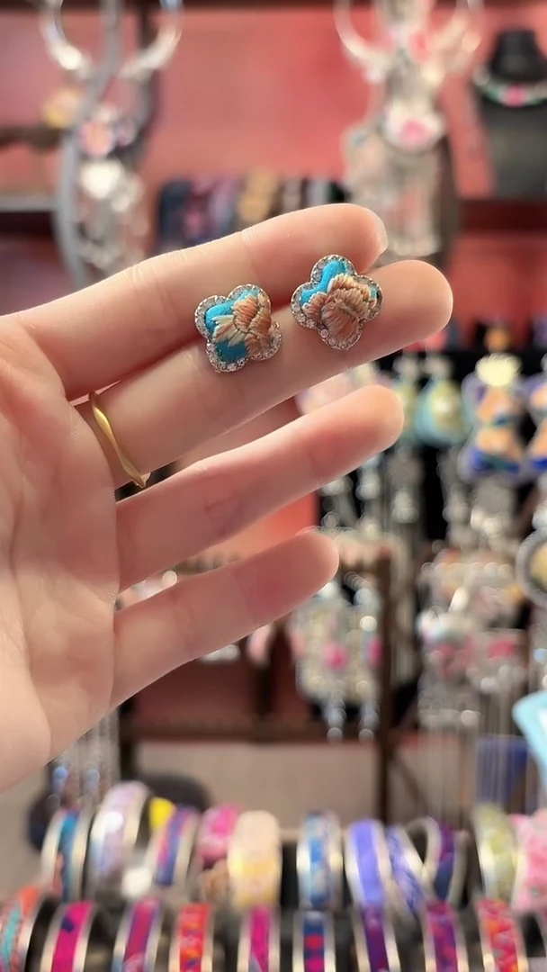 织绣 云织谣民族风精美饰品   13