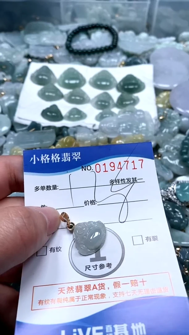 【闪购商品】翡翠颈饰未镶嵌闪购商品0194717