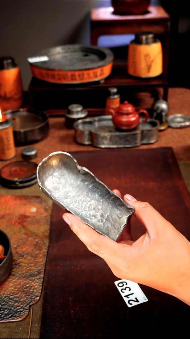 2139福利纯锡茶则6.2*12.5