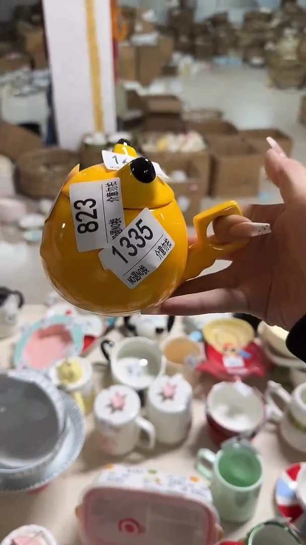 陶瓷手柄款微瑕四单包邮1659