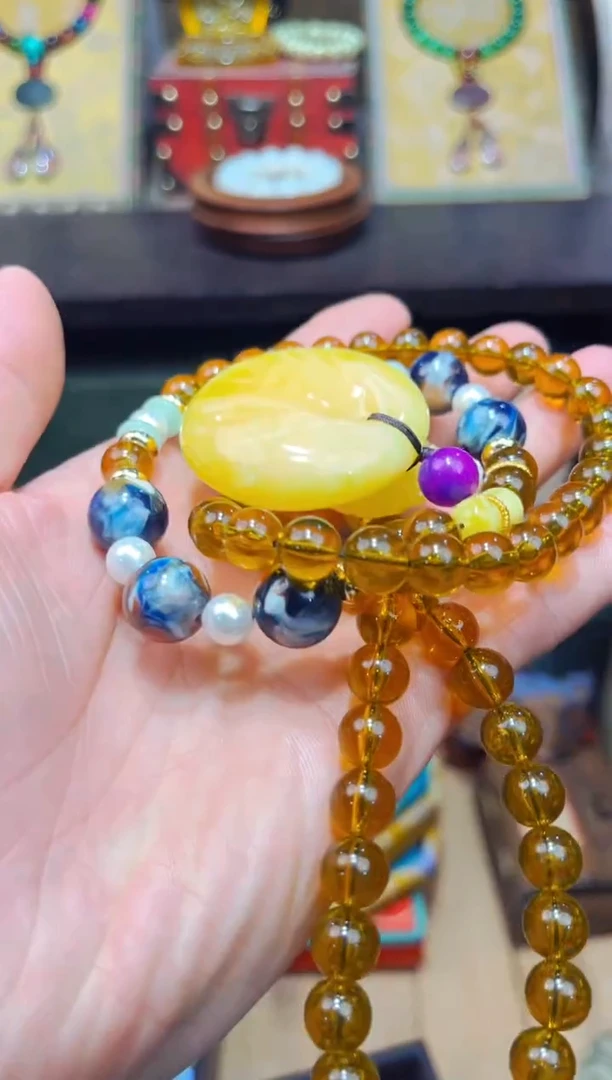 【闪购商品】蜜蜡裸石未镶嵌R瑞哥专属高端精品83