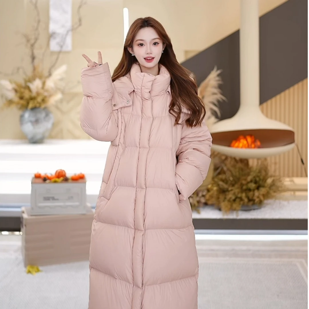 【2025上新】雪中飞羽绒服长款时尚百搭女款X301419896F