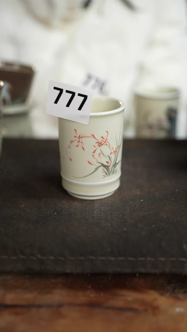 【闪购商品】杯777等烟雨陶瓷手作主人杯