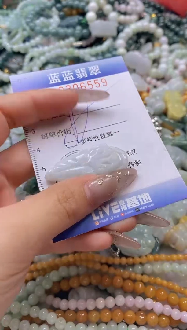 翡翠未镶嵌颈饰闪购0306559