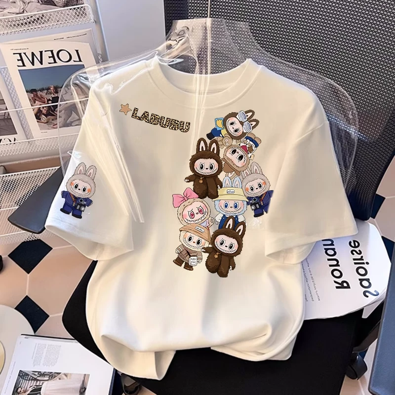 女童夏季短袖T恤2025新款儿童夏装女孩半袖纯棉上衣休闲体恤时髦t