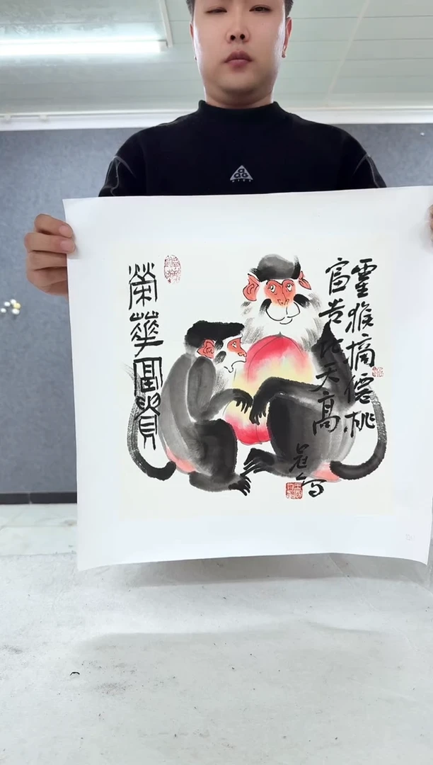 国画4写意花鸟-王冠人-1平尺