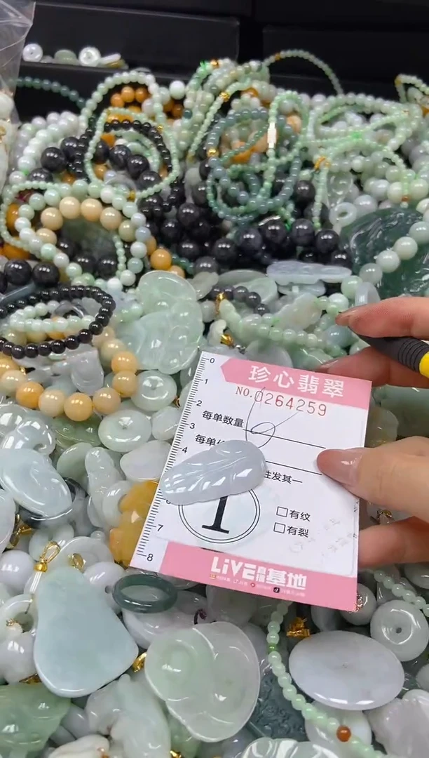 翡翠未镶嵌颈饰闪购0264259