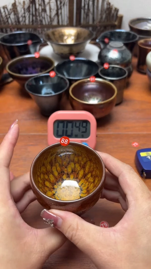 【闪购商品】茶盏88号建盏工匠茶器