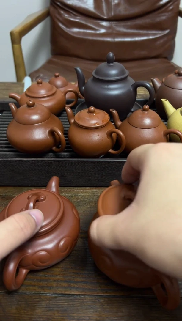 茶壶紫砂大大如意仿古