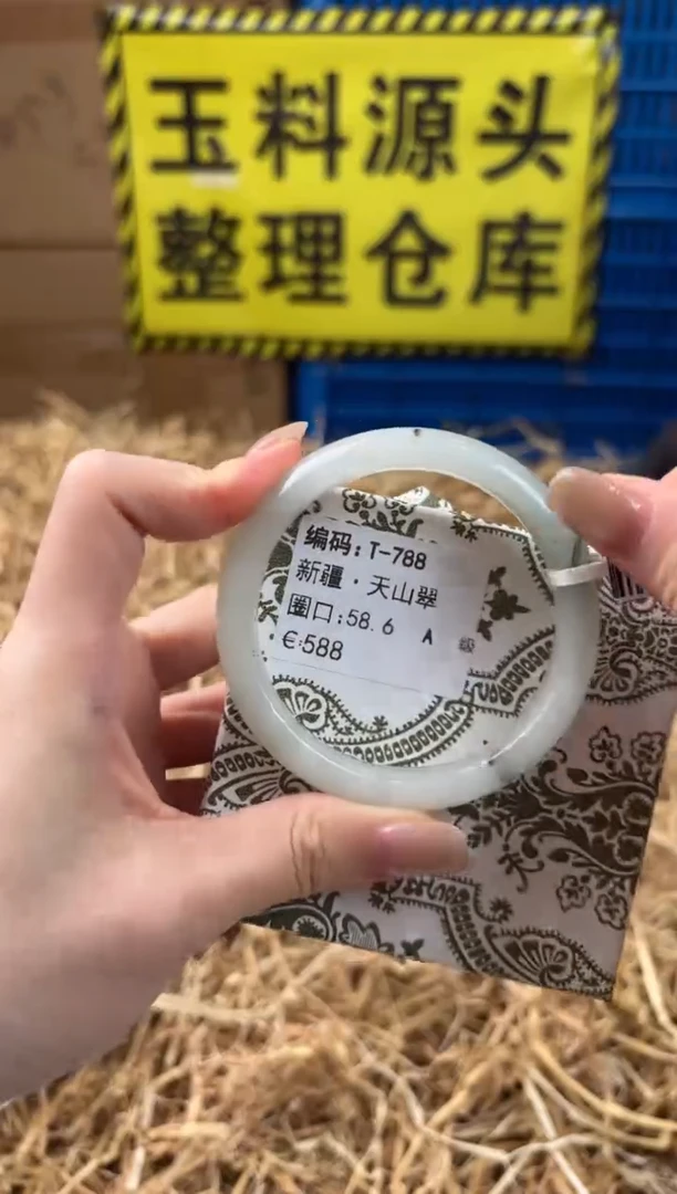 未镶嵌手镯石英质玉T-788