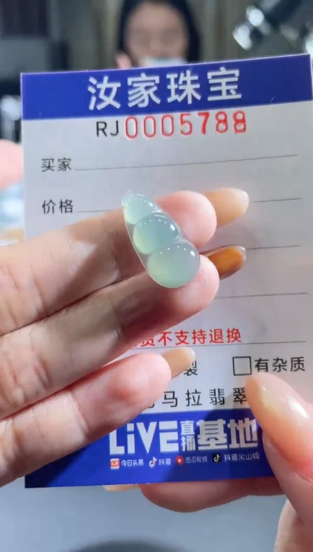 未镶嵌挂件翡翠5788