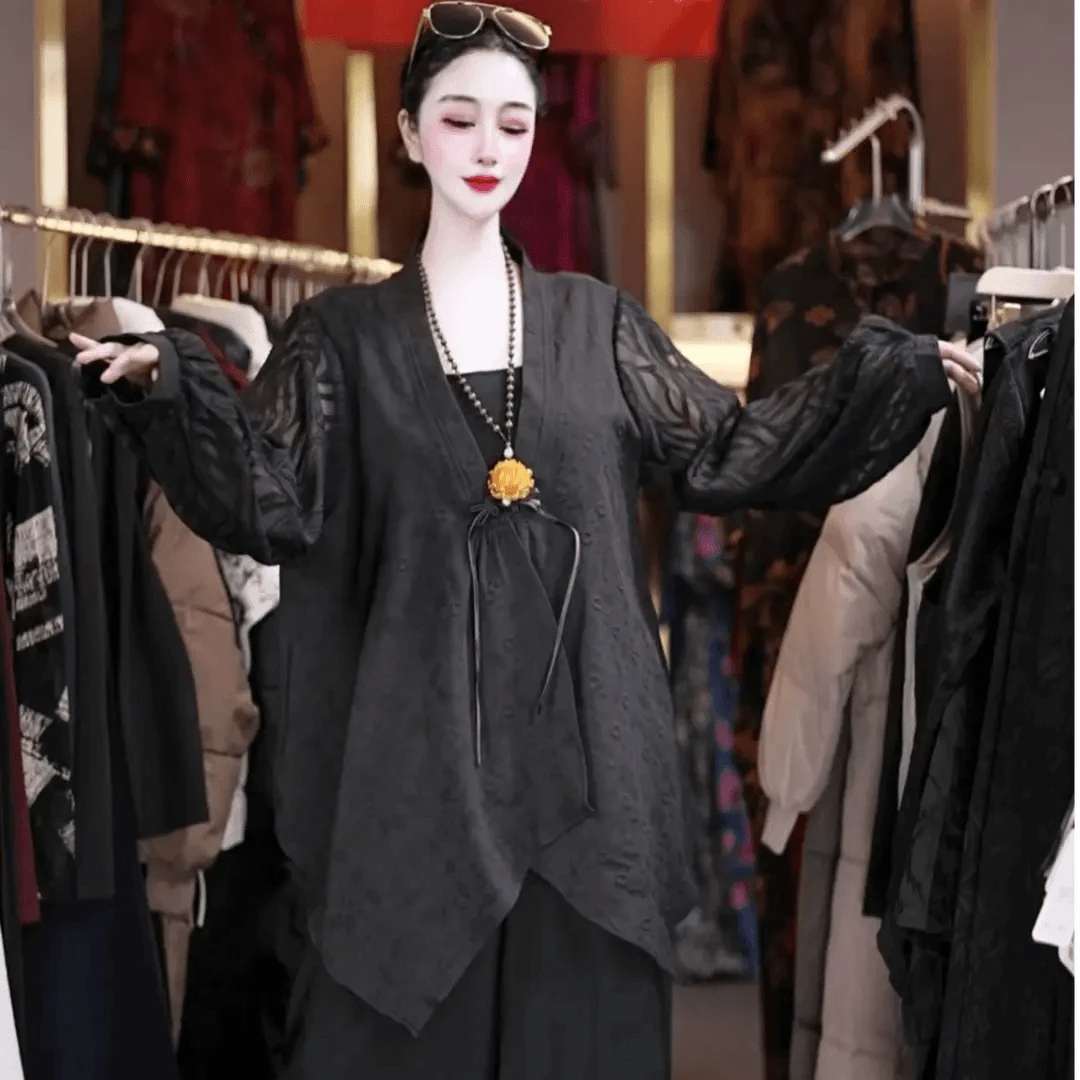 百搭时尚潮流休闲气质显瘦轻奢女款衬衫上衣D379