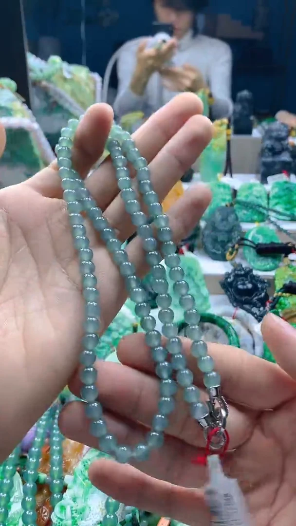 颈饰未镶嵌翡翠天然缅甸a货翡翠