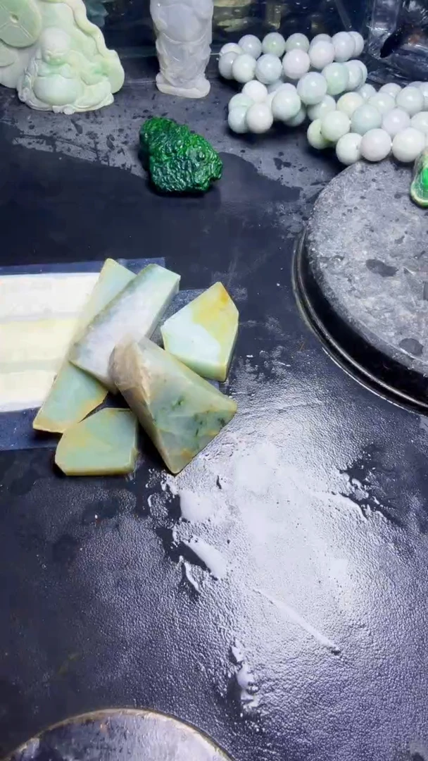 未镶嵌挂件翡翠天然翡翠094