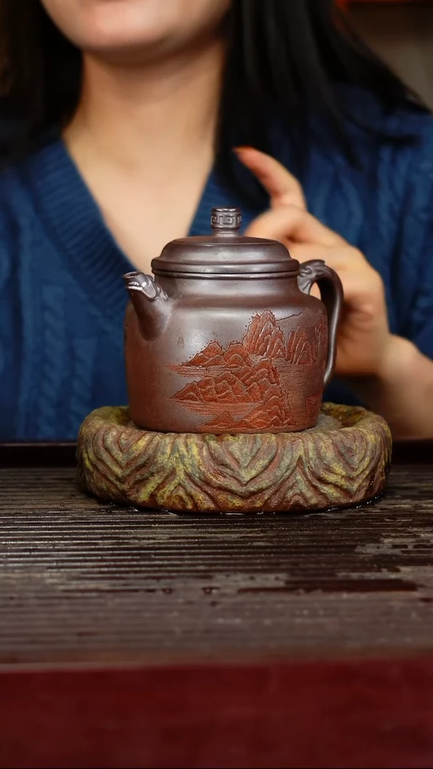 宜兴原矿紫砂壶茶壶宜兴原矿紫砂壶茶壶350C