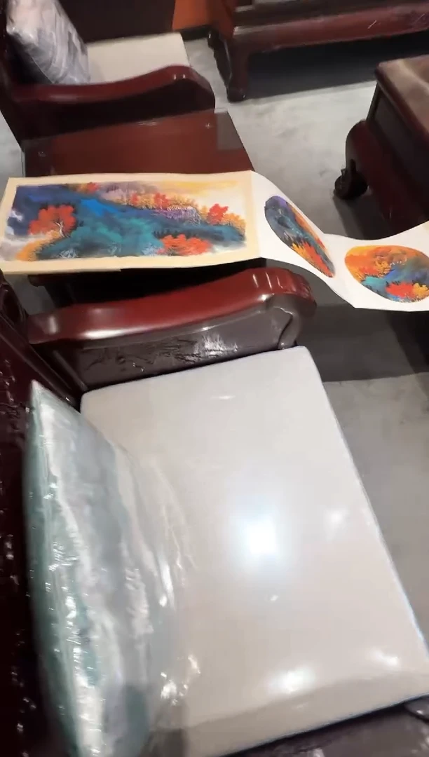 国画易志平 泼彩册页