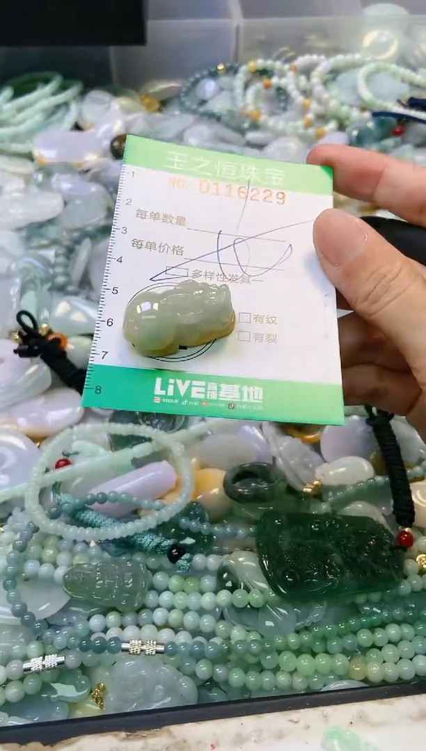 翡翠未镶嵌颈饰闪购0116229多样性发其一