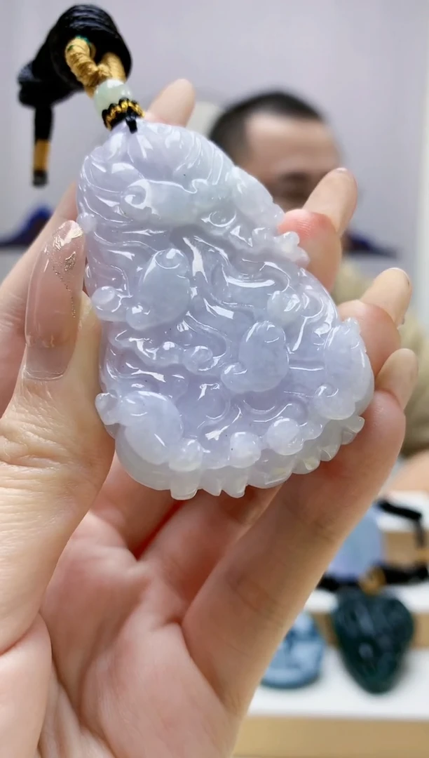 未镶嵌定制翡翠5167jw-毛货挂件8