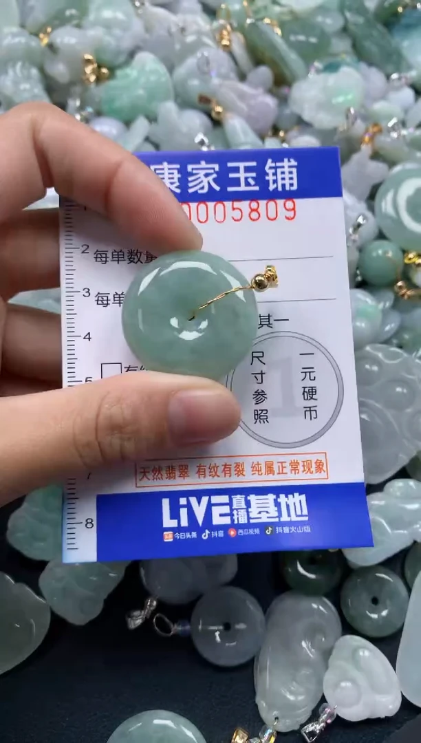 颈饰未镶嵌翡翠5809