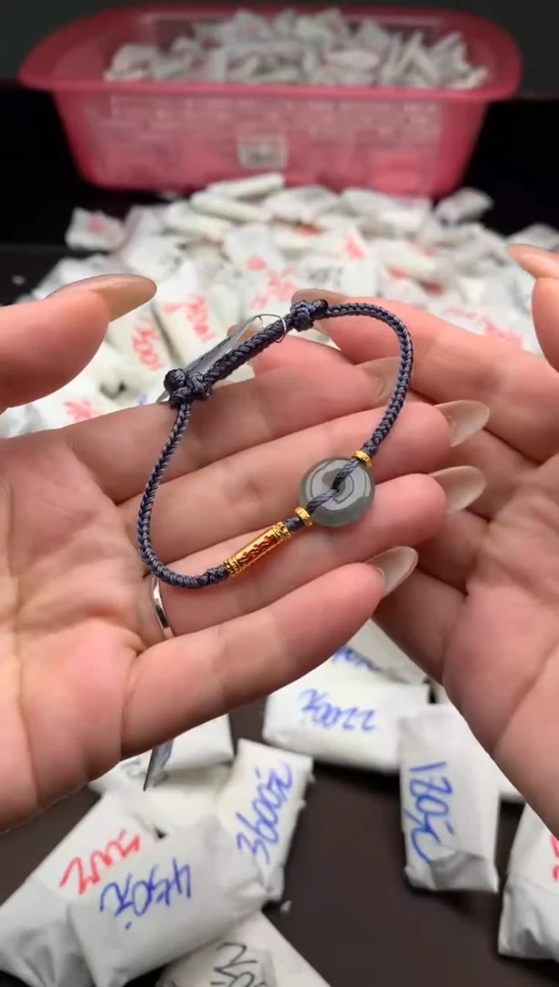 【闪购商品】翡翠手绳未镶嵌一 4