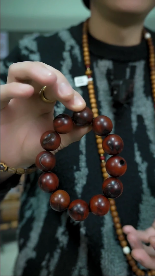 【闪购商品】枣木手串/手链枣木2.0雷痕圆珠