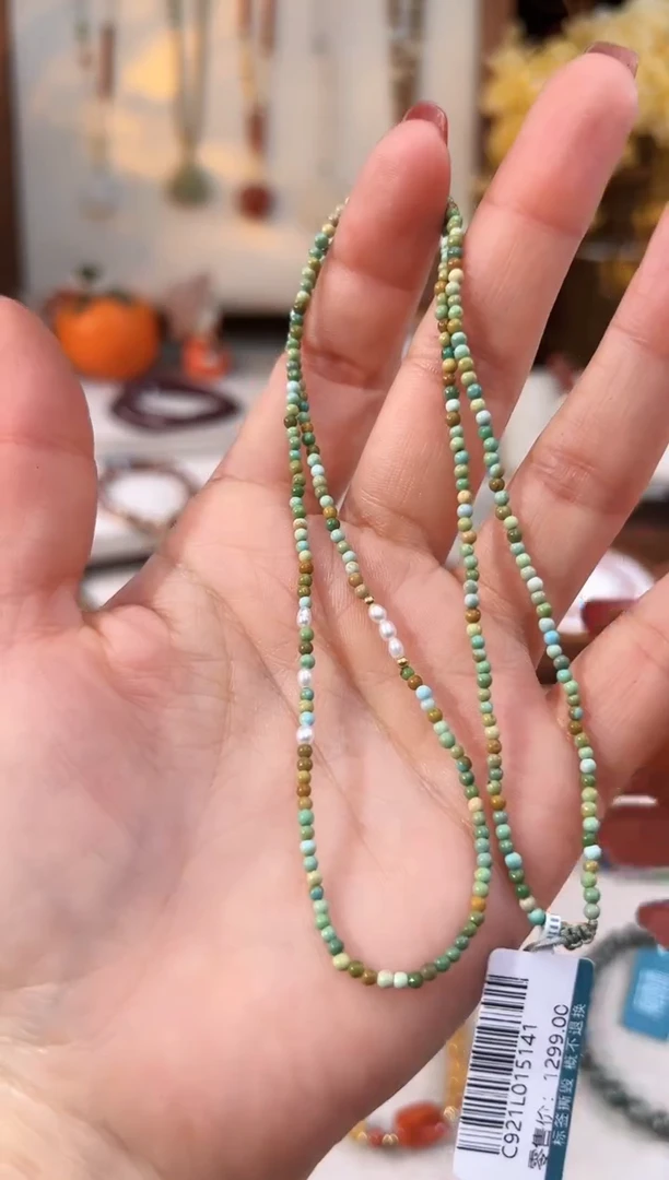 【闪购商品】绿松石颈饰未镶嵌@@C921L015141