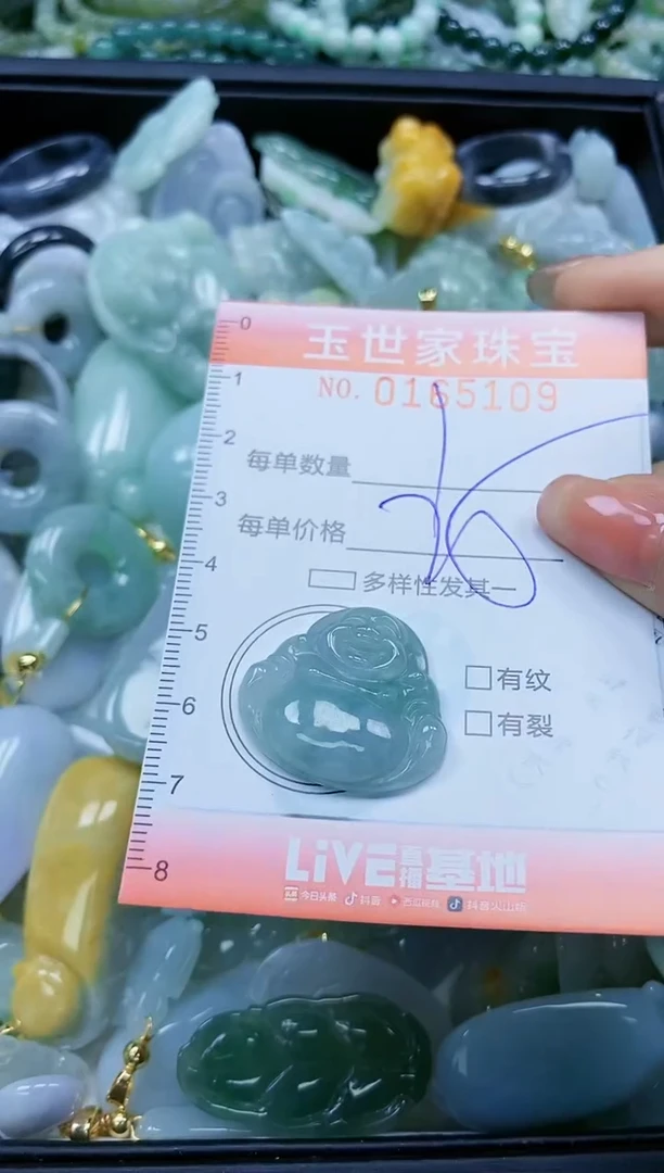 【闪购商品】翡翠颈饰未镶嵌闪购0165109