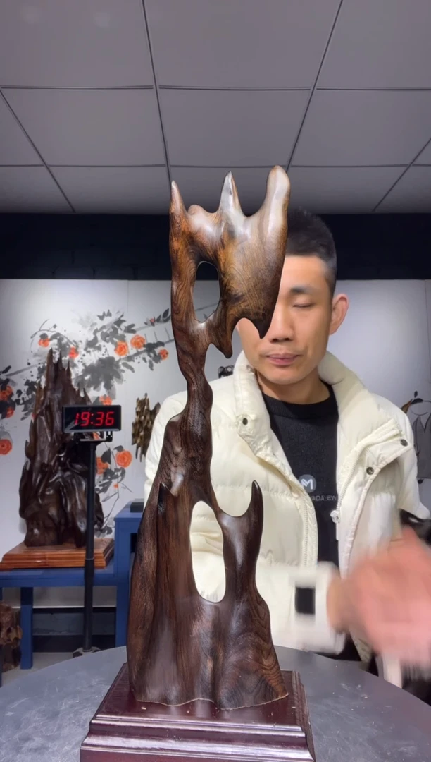 【闪购商品】金丝楠木雕金丝楠木工艺品摆件