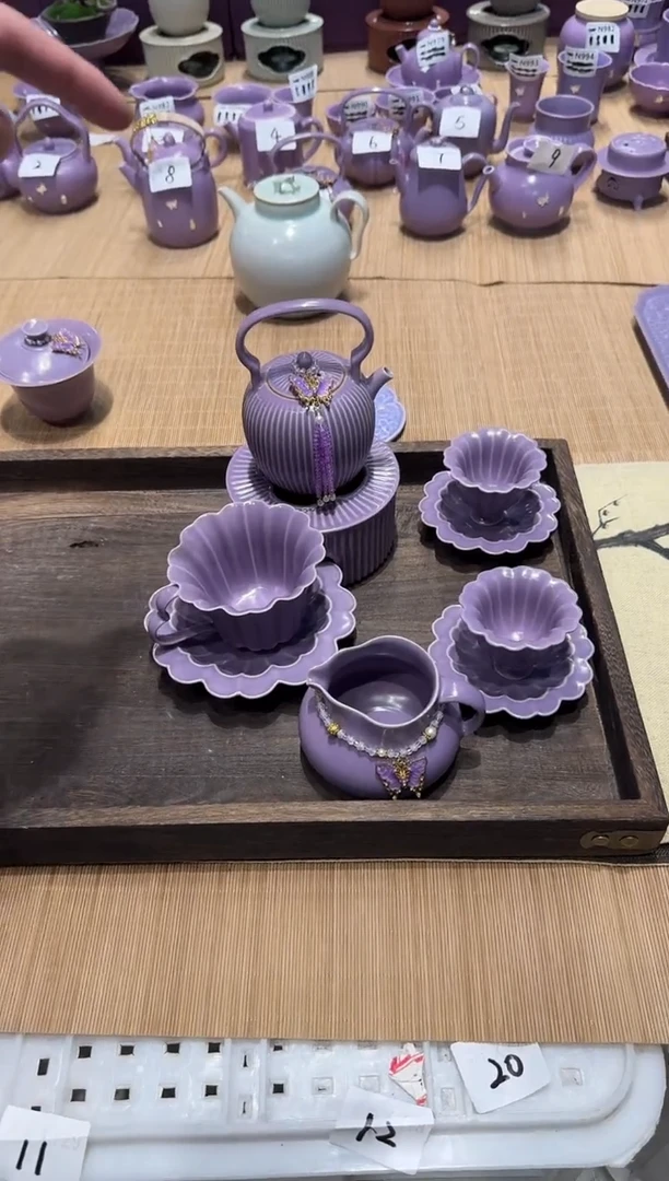 瓷片瓷北溪堂茶具正品 假一罚十【带滴溜】