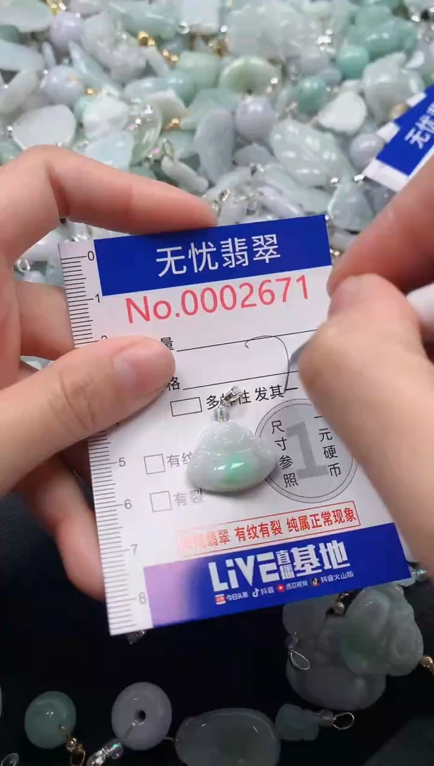 颈饰未镶嵌翡翠2671