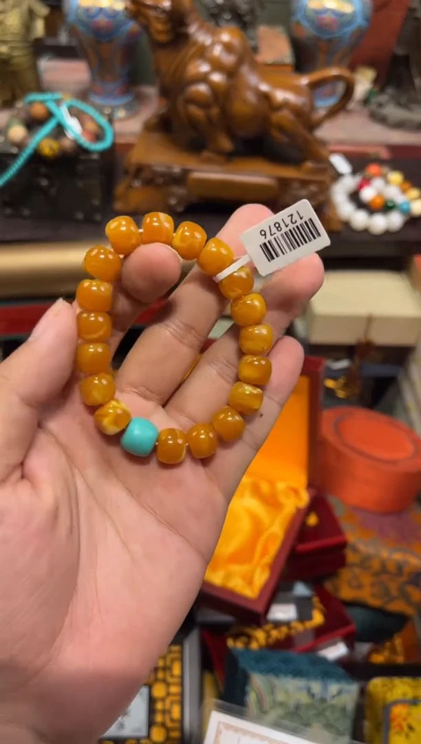 未镶嵌蜜蜡裸石Q刘哥高端专属精品23