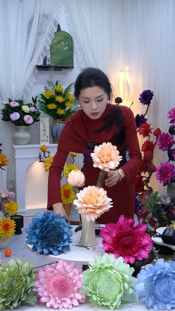 龙枣支洋蓟果粒橙【带花瓶】