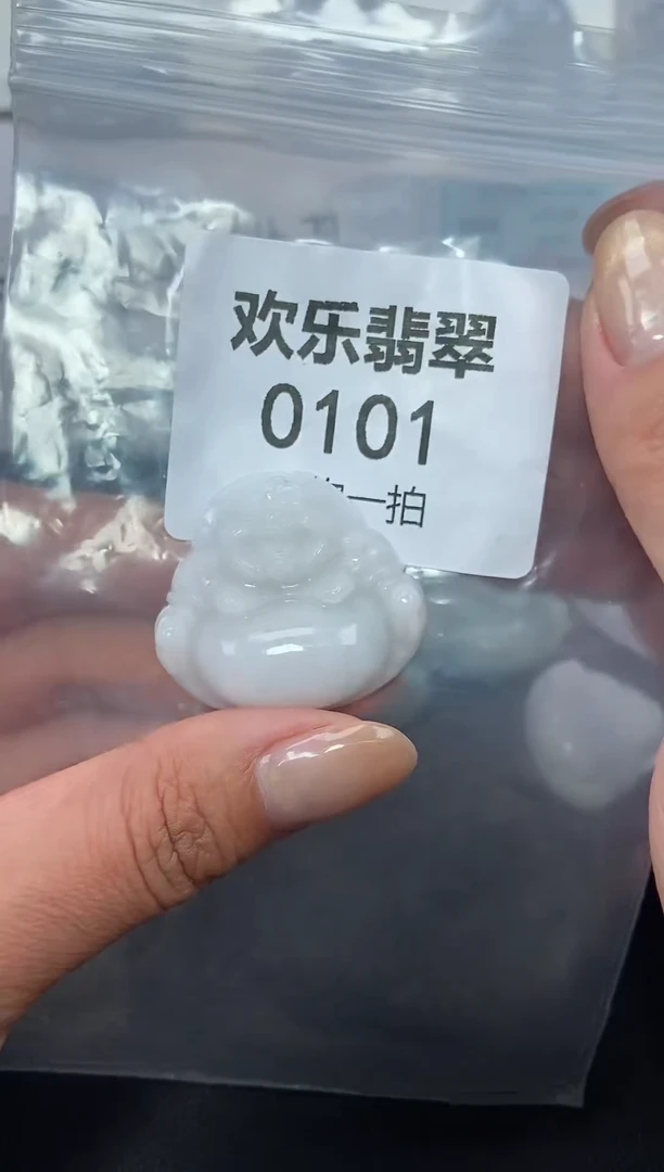 颈饰未镶嵌翡翠缅甸天然翡翠0101