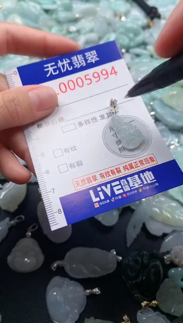 颈饰未镶嵌翡翠5994