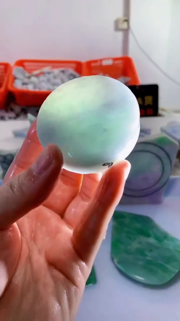 颈饰未镶嵌翡翠缅甸A货翡翠443