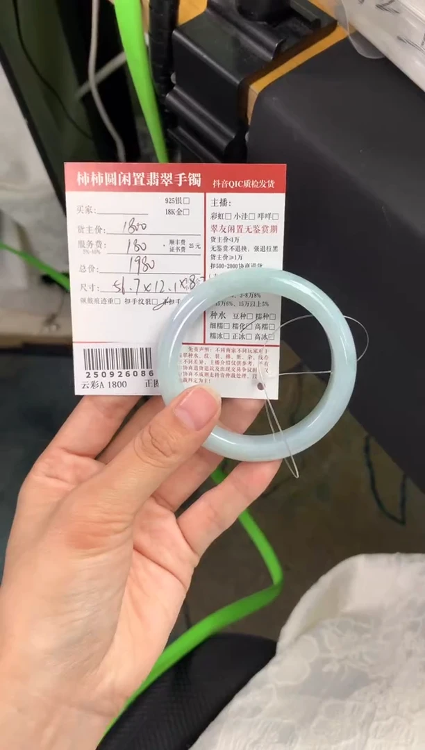 未镶嵌手镯翡翠姐姐250926086