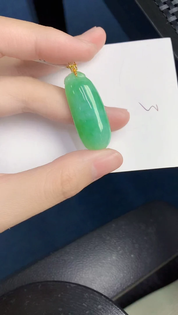 【闪购商品】翡翠颈饰18K金镶嵌000000000