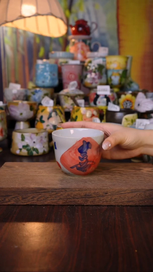 摆件泥垚手作 景德镇手工手绘陶瓷器物