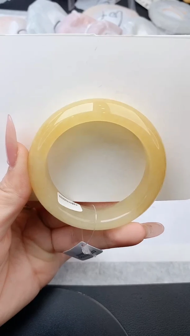 未镶嵌手镯石英质玉w164-HB50+