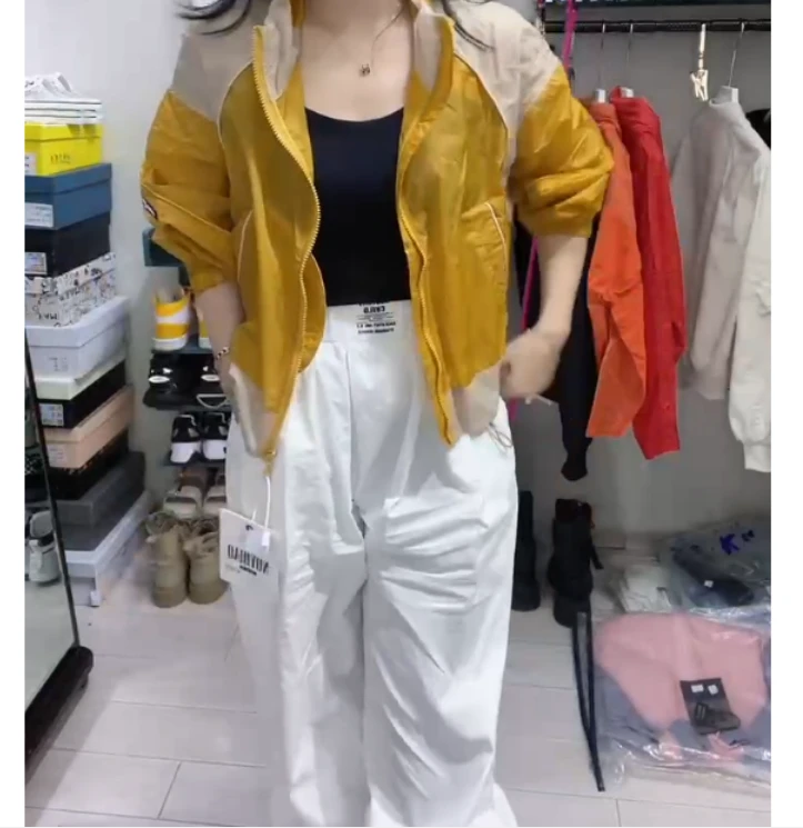 2025春季新款网红同款洋气减龄气质休闲修身薄款外套开衫裤子幸福