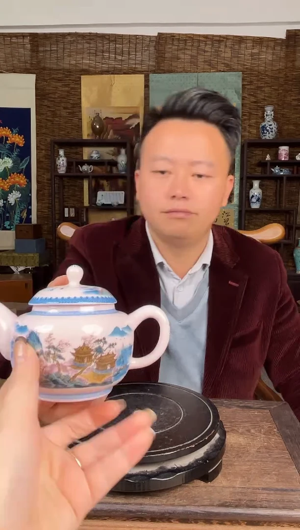 摆件瓷景德镇陶瓷摆件B683