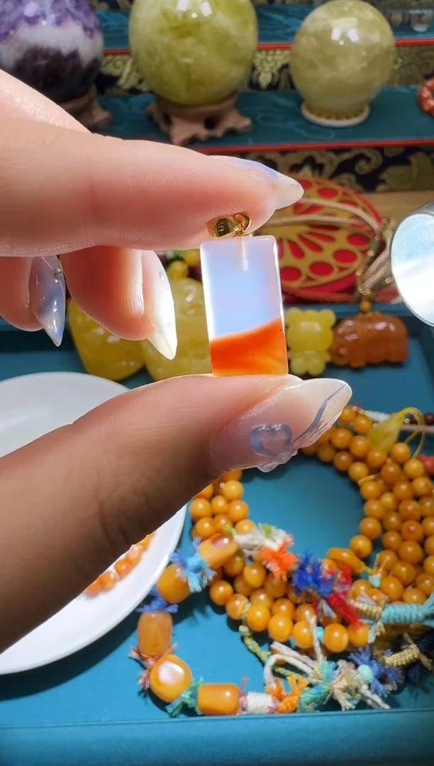 颈饰未镶嵌南红玛瑙桐*儿多样性发一件 749