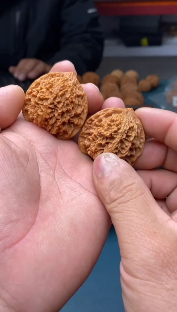 把件文玩核桃满天星b266