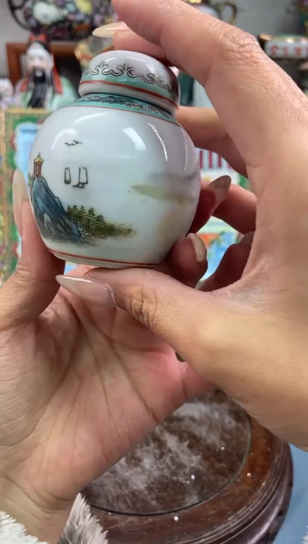 瓷片微瑕慎拍景德镇窑老厂瓷器单件