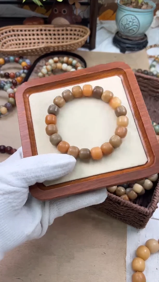 手串菩提根/象牙果a458 卡13 干磨海子