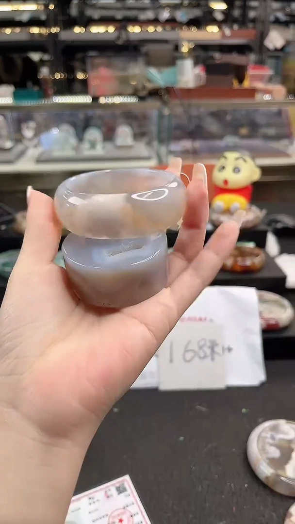 未镶嵌手镯石英质玉56圈口（赠品镯心）3911206