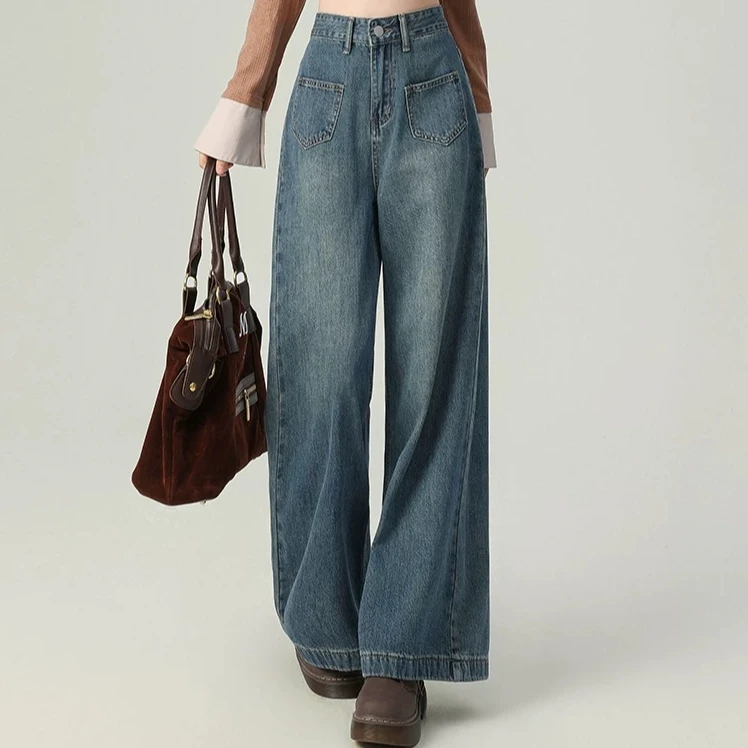 【默认有瑕，没有运费险】非主图大码牛仔裤休闲百搭显瘦